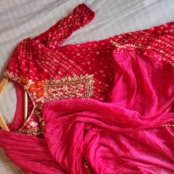 Bandhini cotton dress - Picture 4 of 4